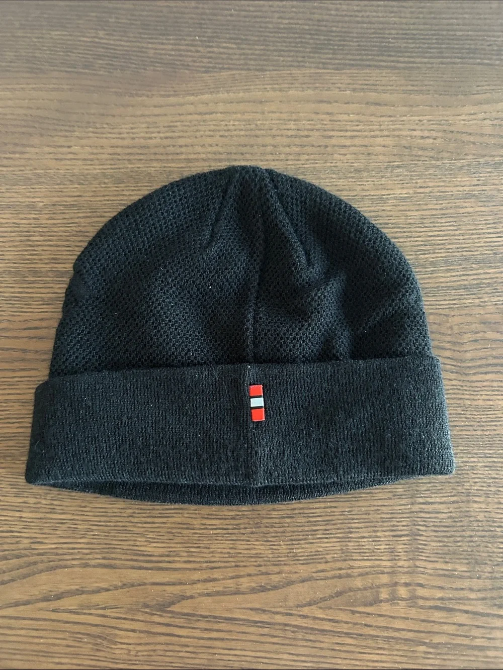 Jordan Paris Black Knit Cuff Beanie